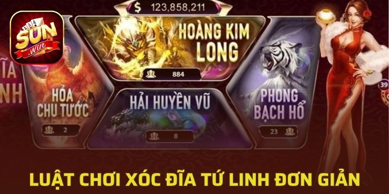 Luật chơi xóc đĩa tứ linh đơn giản và dễ hiểu nhất